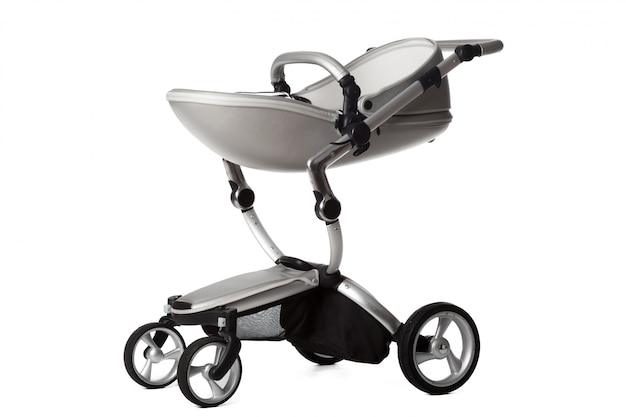 baby carriage isolated