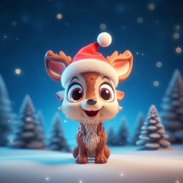 Baby_cartoon_deer_staning_wearing_a_red_santa60