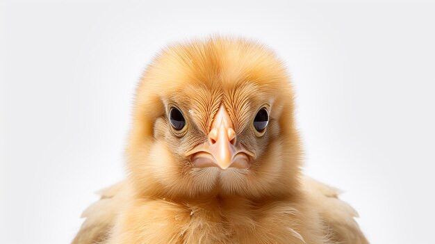 Снимка лица курицы на прозрачном фоне