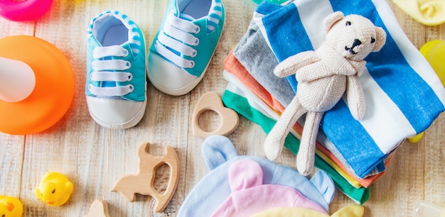 Baby clothes and accessories for the newborn