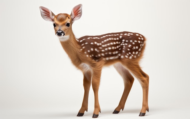 Photo baby deer isolated on transparent background