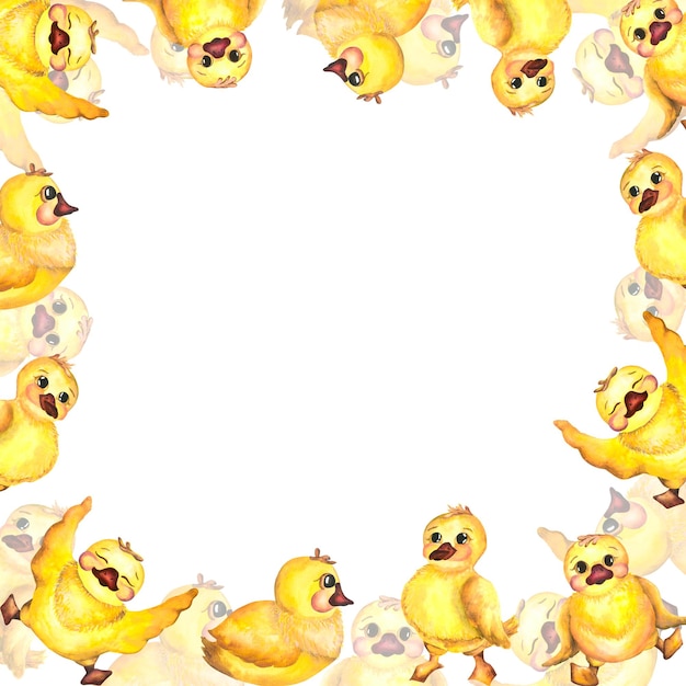 사진 아기 그림 ducklings 부츠 우산과 배와 수채화 아기 세트