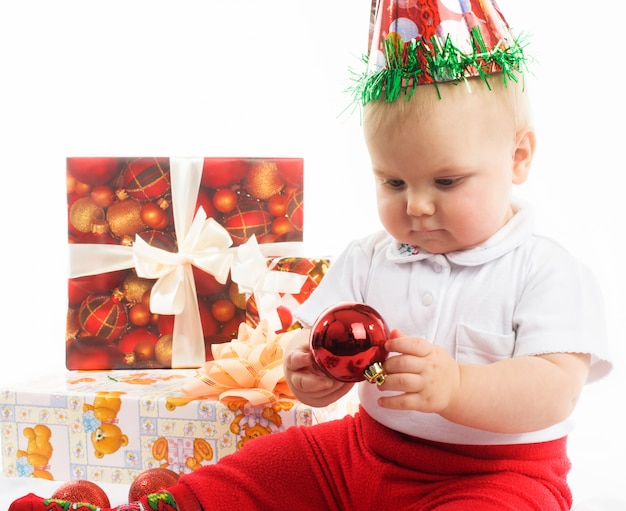 Baby in Kerstmis