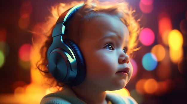 baby listen to music generative AI