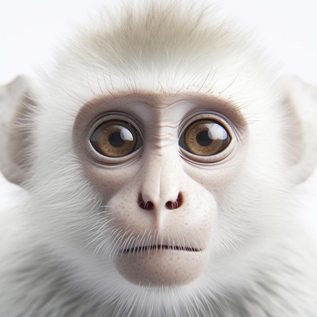 Baby monkey realistic image