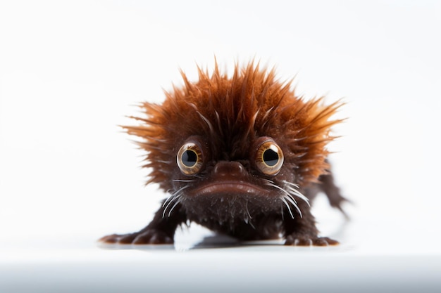 A baby monster with white background