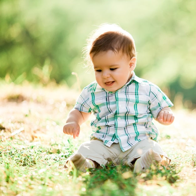 Baby in the park