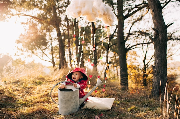 Bambino nel parco