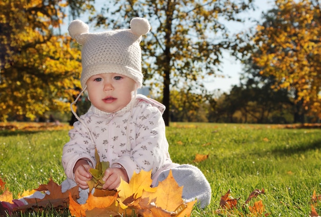 Baby in the park