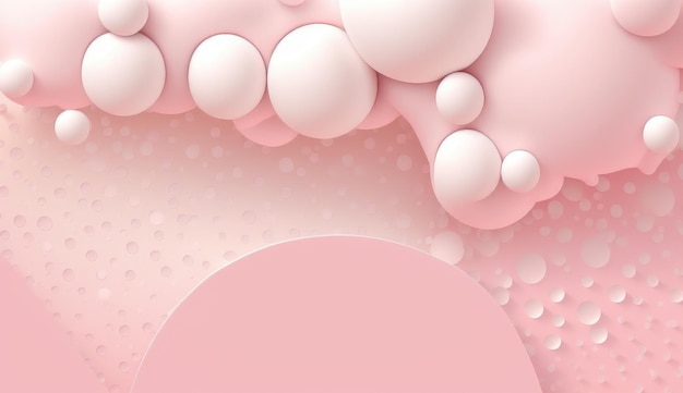 Photo baby pink background