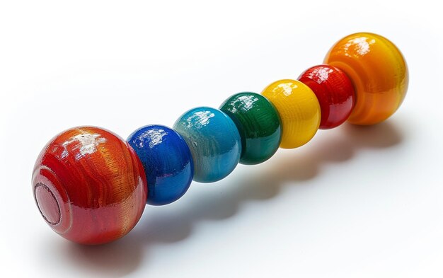 Photo baby rattle toy for playtime