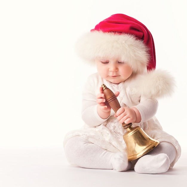 Bambino babbo natale