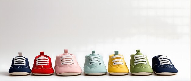 baby schoenen achtergrond voor website banner