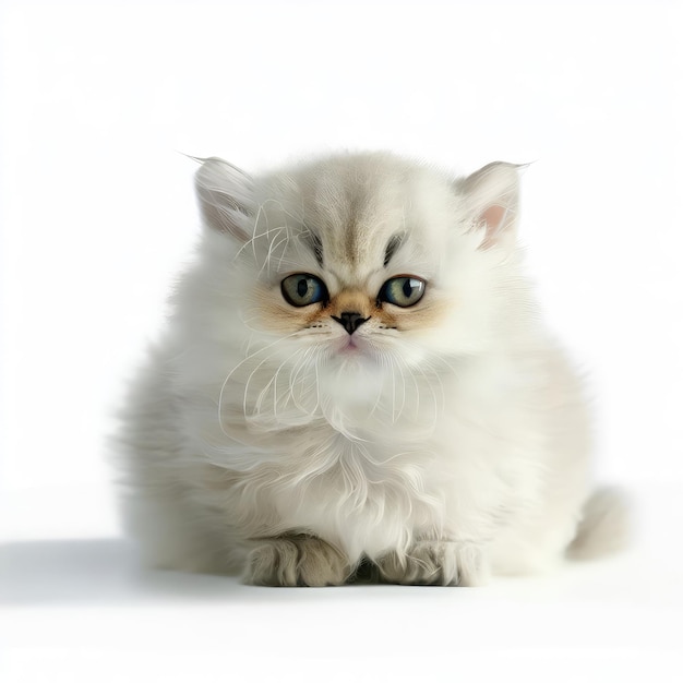 Baby Selkirk Rex's Whimsical Beauty Generative AI