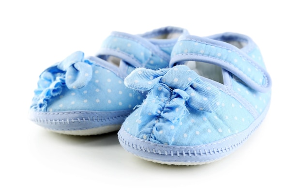 Baby shoes isolated on white