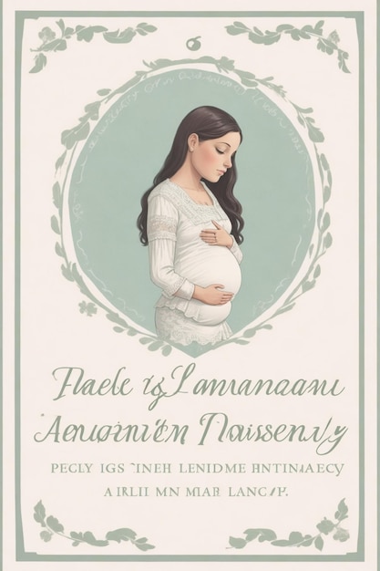 Photo baby shower invitation