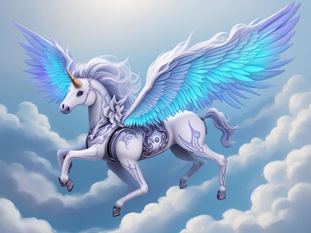 baby unicorn with wings