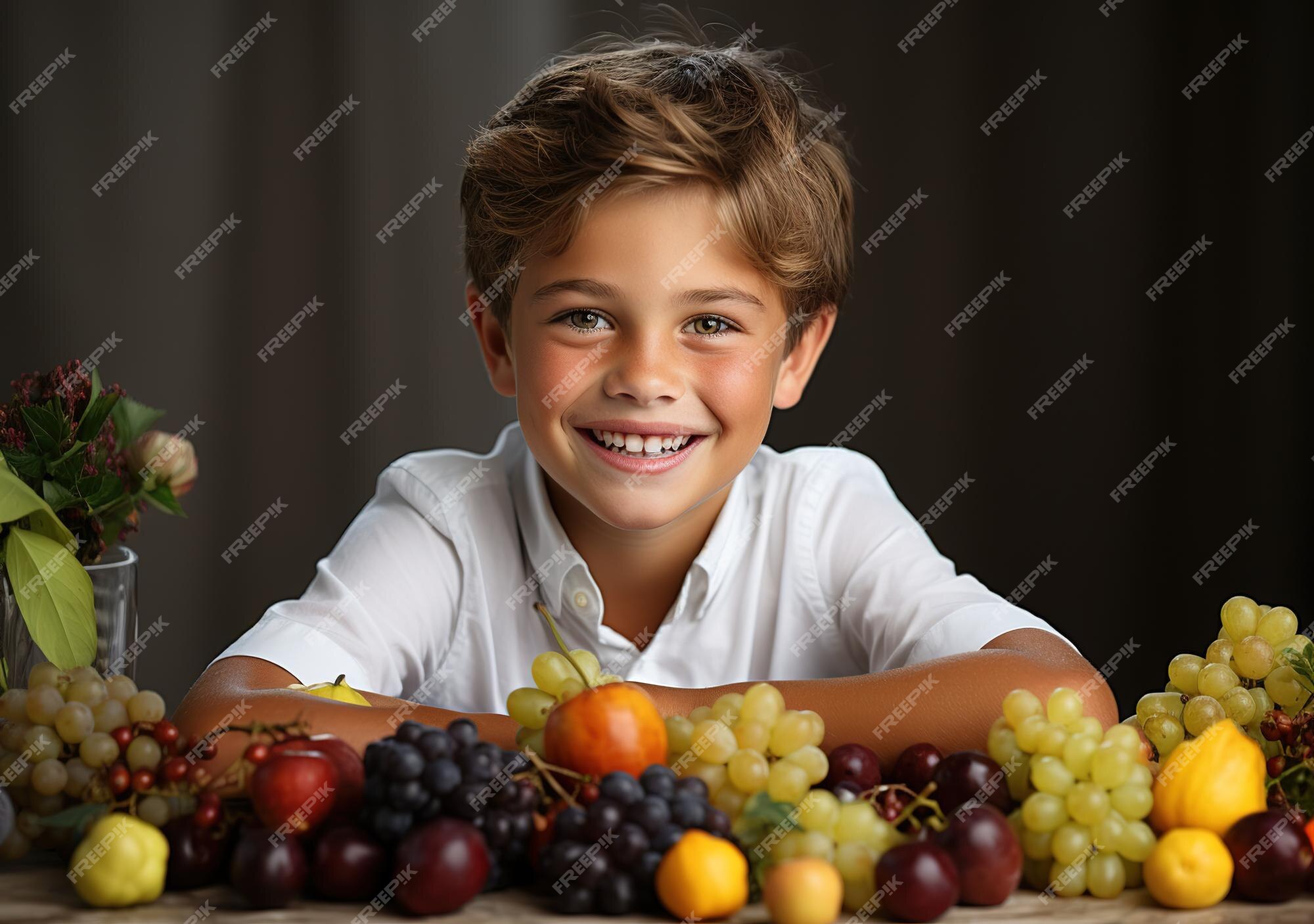 Premium AI Image Baby And Vegetables Healthy Food Healthy Baby premium-ai-image-baby-and-vegetables-healthy-food-healthy-baby