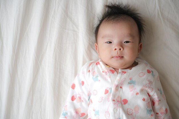 baby on white background