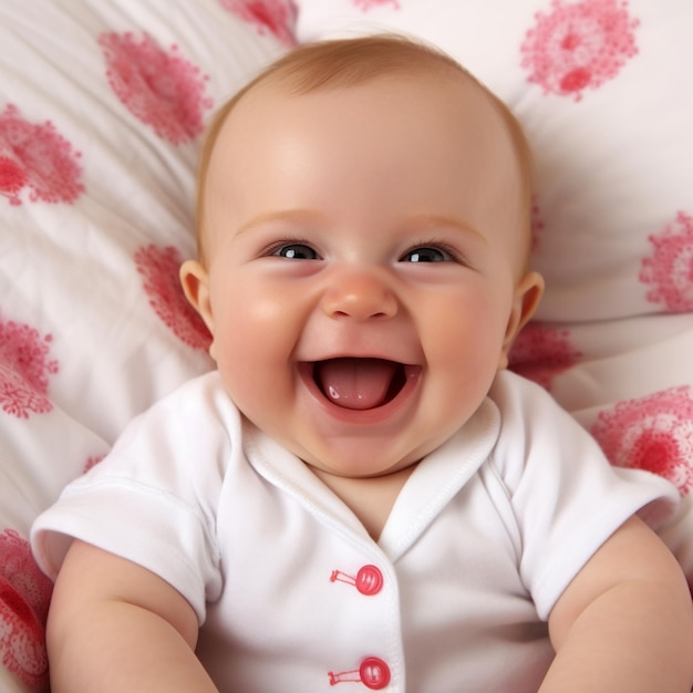 a baby with a white shirt that says quot baby quot on it