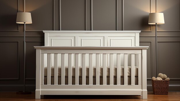 Babybed in klassieke stijl