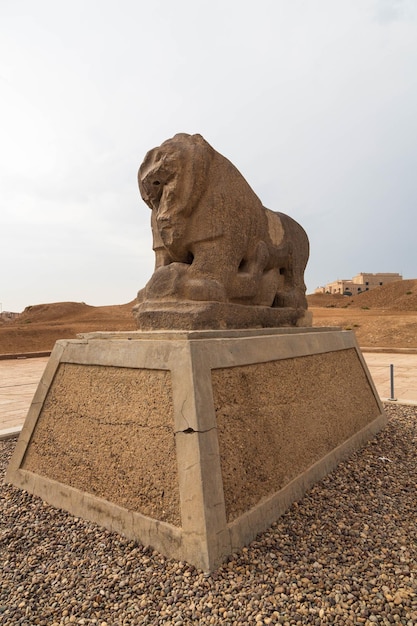 Babylon Lion. Babylon, Iraq