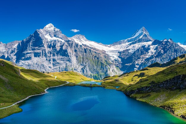 Bachalpsee in Bernese Oberland