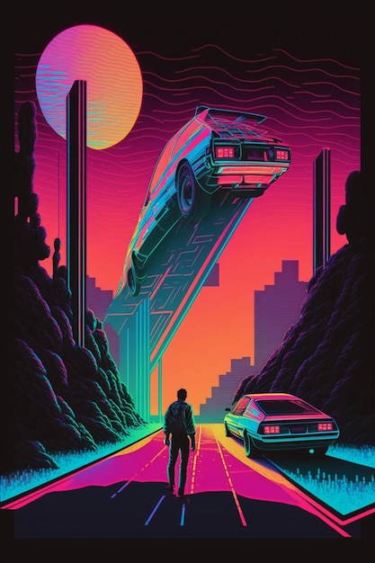 Back to the future movie poster