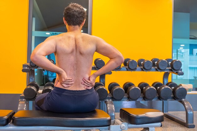 Back pain in the gym