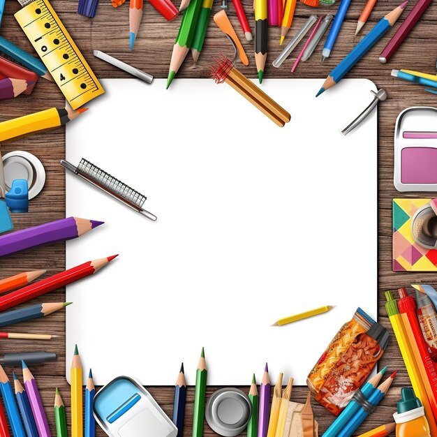 Back to school background