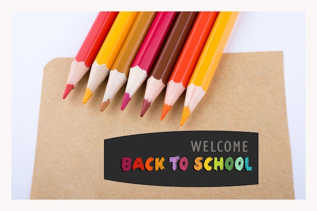 Back to School banner Education and school concept