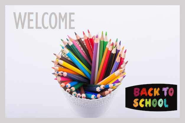 Back to School banner Education and school concept