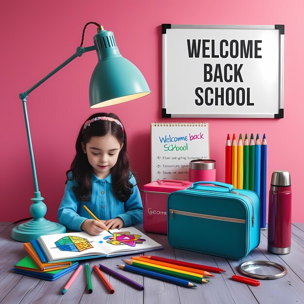 Back to school children getting admission in school class room school ...