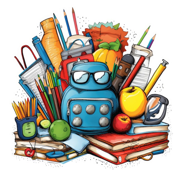 Photo back to school clip art