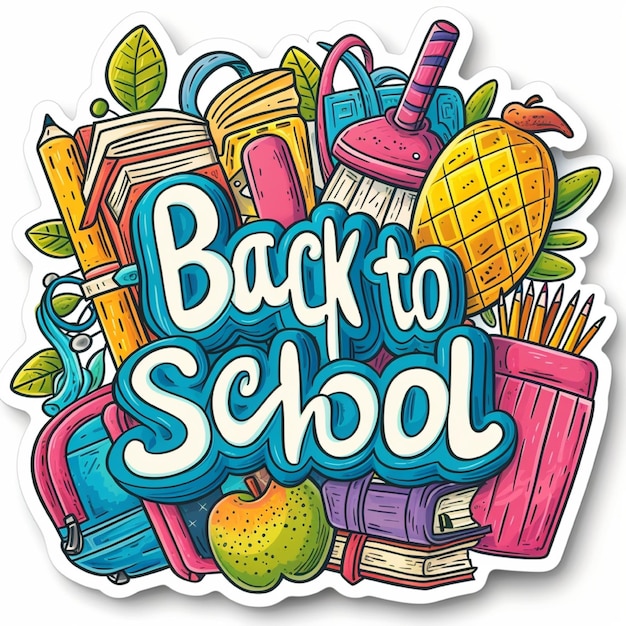 Photo back to school clipart