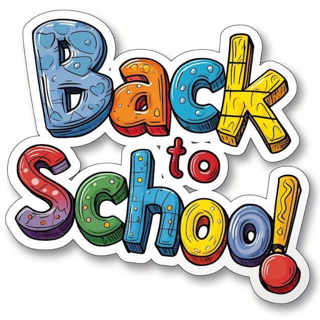 Photo back to school clipart