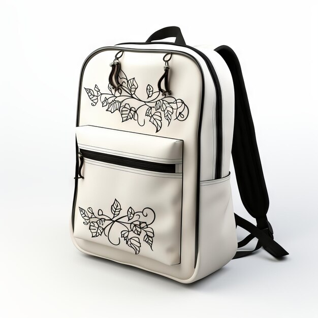 Back to school illustration backpack