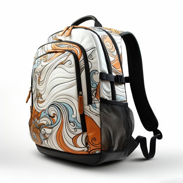 Back to school illustration backpack