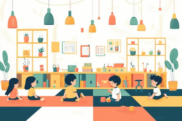 Photo back to school illustration