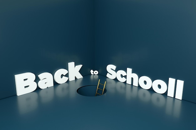 Back to school inscription