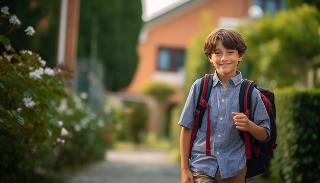 back to school joyful and happy educational concept