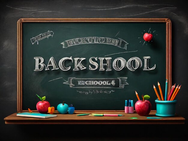 Back to School Poster or Banner Design