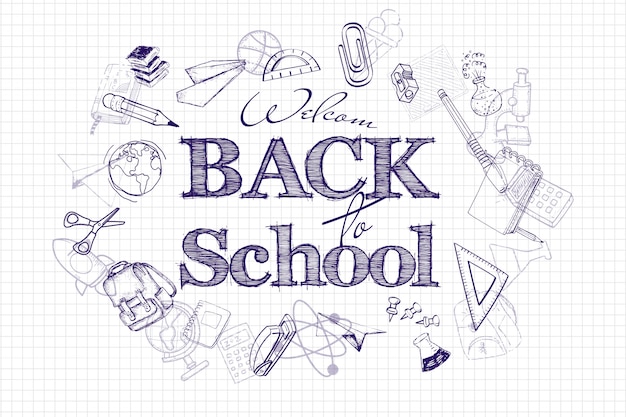 Photo back to school poster