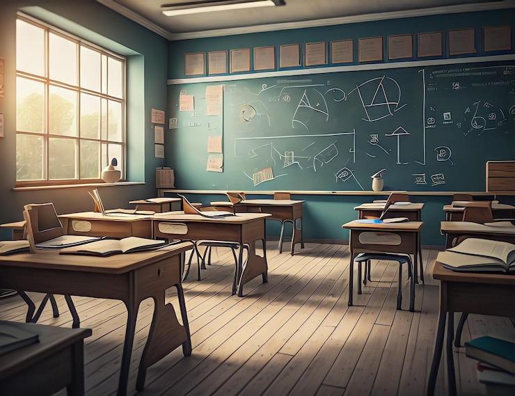 Back to school School room