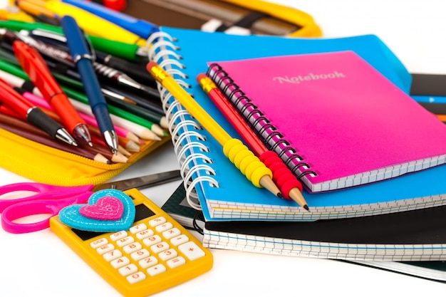 Back to school supplies and accessories