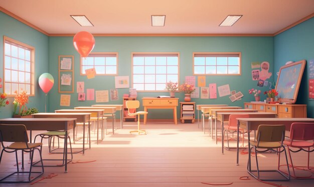 Back to school theme background