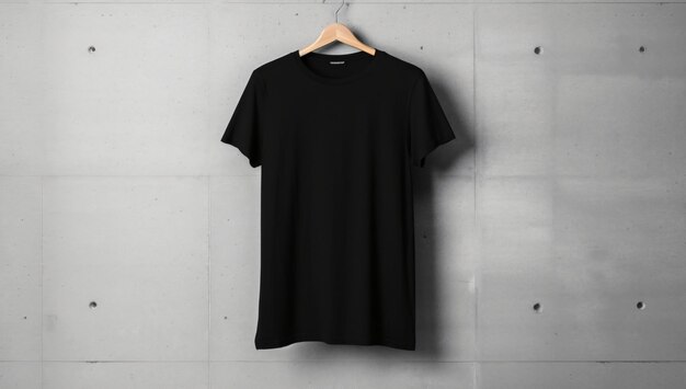 back t shirt mockup empty template