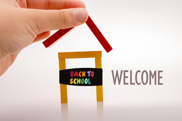 Back to School-banner Onderwijs en schoolconcept