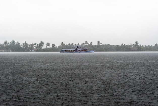 back waters kerala India river 