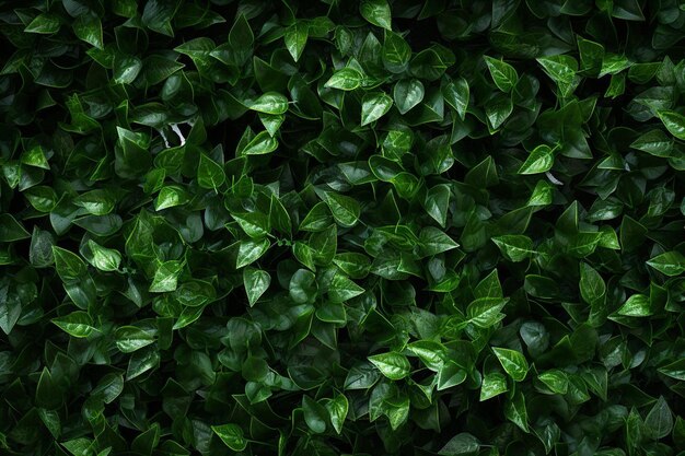Фото Фон абстрактных зеленых листьев естественного вала